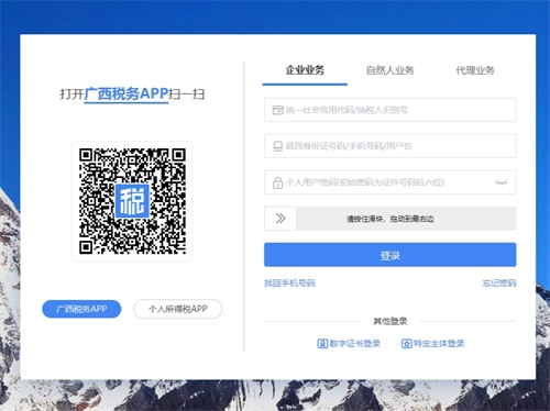 广西壮族自治区电子税务局注册流程